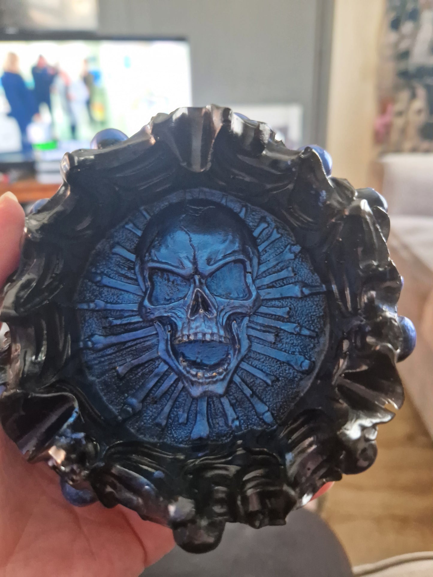 Skull ashtray
